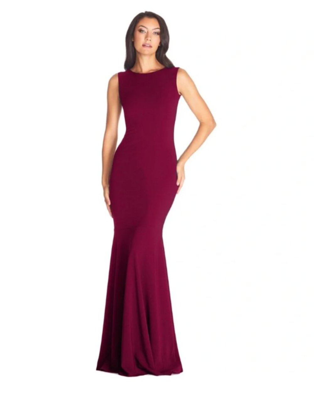 Magenta Dress The Population Leighton Gown Size MP